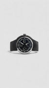 Fortis Automatic – 43mm Black Dial, Stainless Steel, Rubber Strap