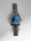 Rolex Datejust 41mm Blue Sunburst Dial – Steel Unisex Watch